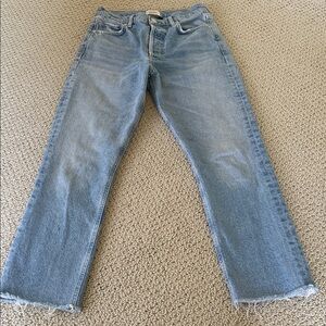 Citizens Of Humanity Light Wash Straight Leg Jeans